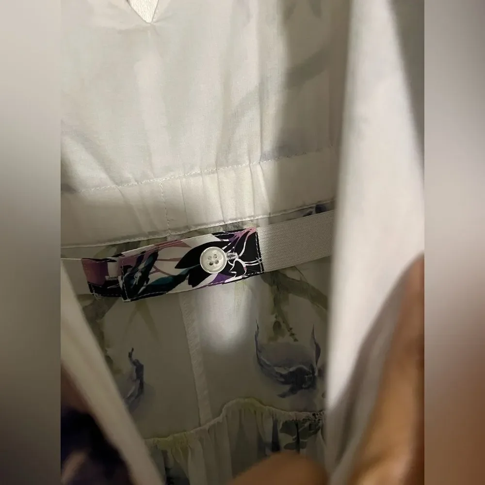 Bibhu Mohapatra Collective x RTR Tiered Floral Dress‎ - Size M $495 MSRP - Picture 11 of 12